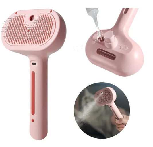 Smart Pet Spray Brush – For Dogs and Cats